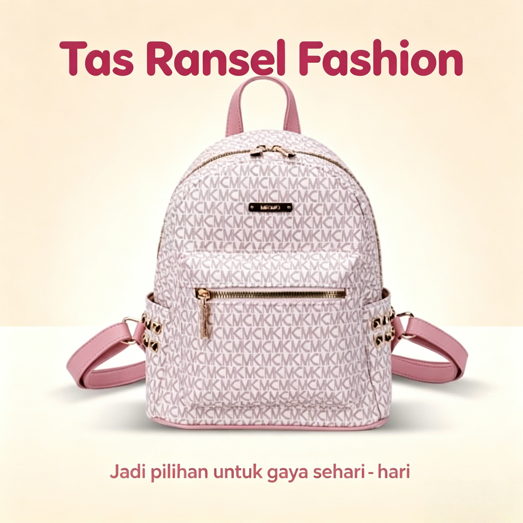 Tas Wanita import wanita Kekinian tas ransel wanita tas punggung Motif Retro Backpack #621