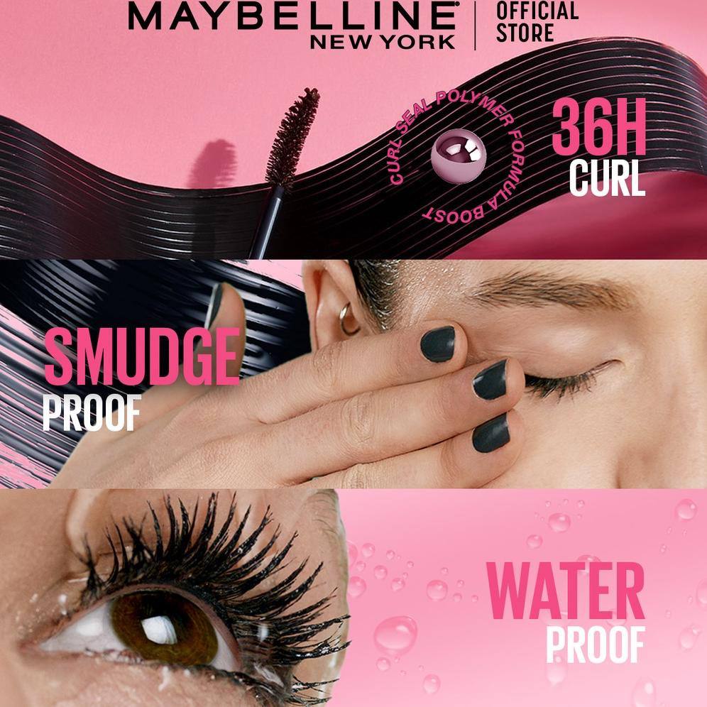 Maybelline Hypercurl Volum Express Mascara / Mascara Waterprof