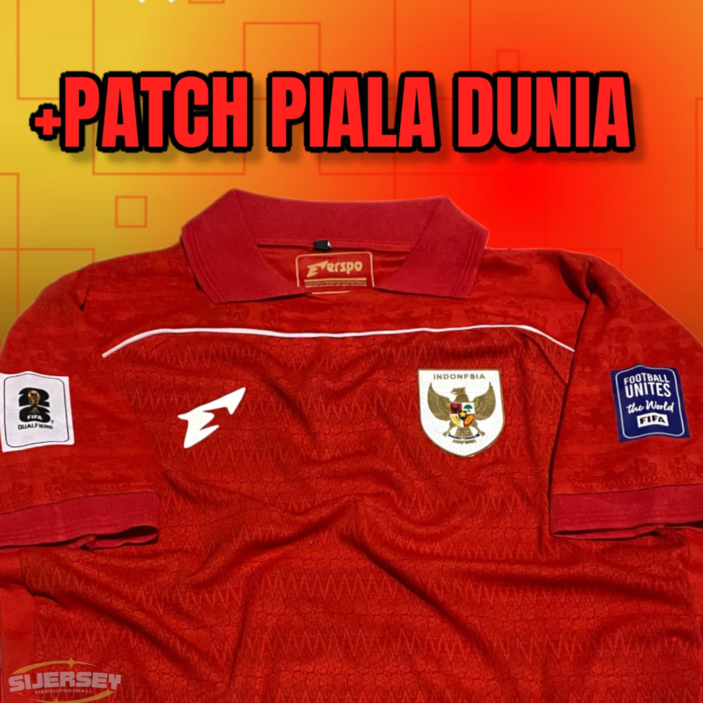 ￼Jersey Timnas Indonesia Grade Ori
